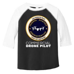 Faa Commercial Drone Pilot Toddler Fine Jersey T-Shirt