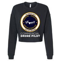 Faa Commercial Drone Pilot Cropped Pullover Crew