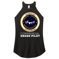 Faa Commercial Drone Pilot Women's Perfect Tri Rocker Tank