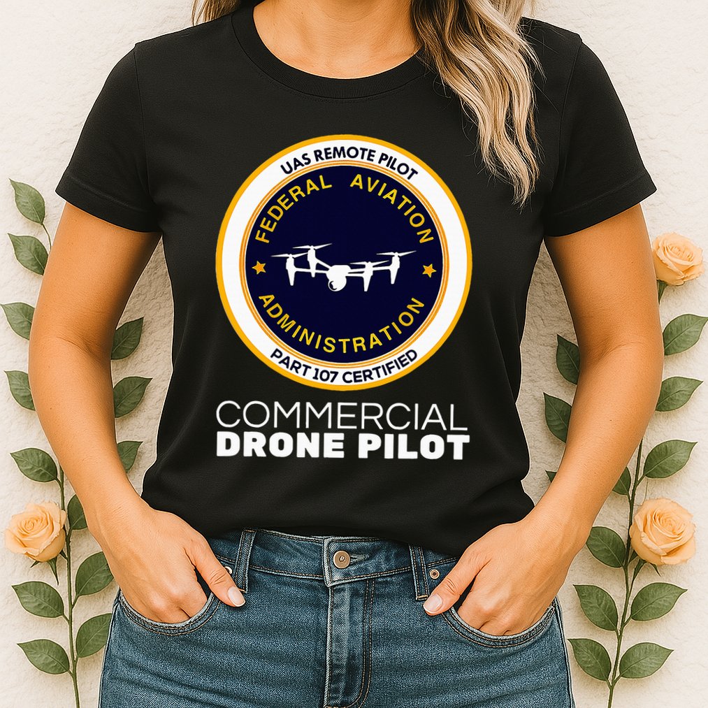 Faa Commercial Drone Pilot Womens T-Shirt