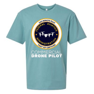 Faa Commercial Drone Pilot Sueded Cloud Jersey T-Shirt