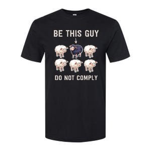 Funny Conservative Do Not Comply Fake News Softstyle® CVC T-Shirt