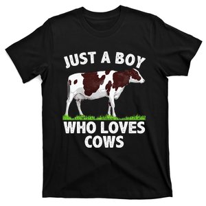 Funny Cow Design Cow Farmer Livestock Animal T-Shirt