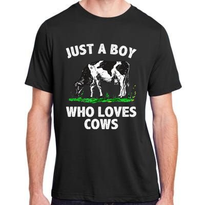 Funny Cow Design Cow Farmer Livestock Animal Adult ChromaSoft Performance T-Shirt