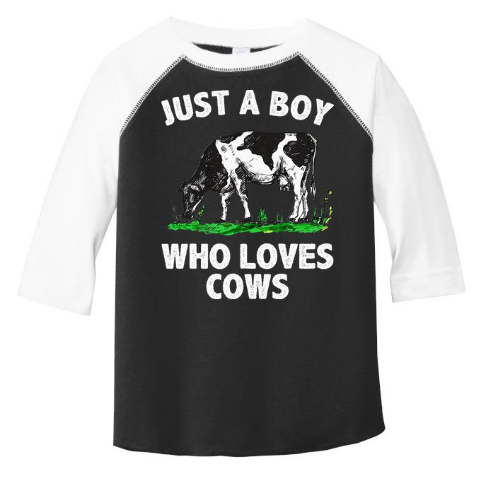 Funny Cow Design Cow Farmer Livestock Animal Toddler Fine Jersey T-Shirt
