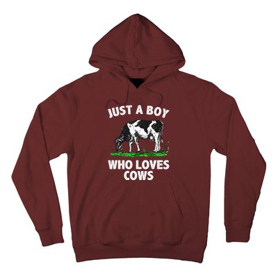 Funny Cow Design Cow Farmer Livestock Animal Hoodie