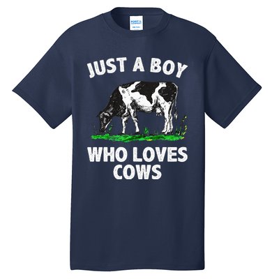 Funny Cow Design Cow Farmer Livestock Animal Tall T-Shirt