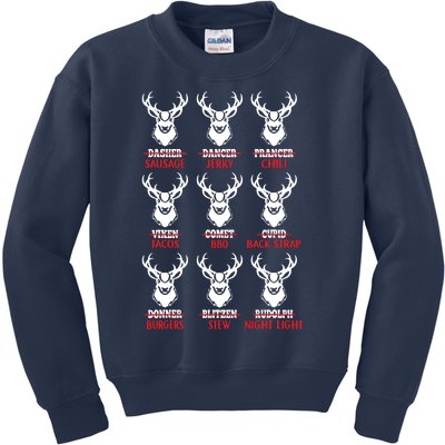 Funny Christmas Deer Bow Hunting Santa Men Women Kids Sweatshirt