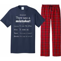 Funny Choir Director Soprano Alto Tenor Bass Pajama Set