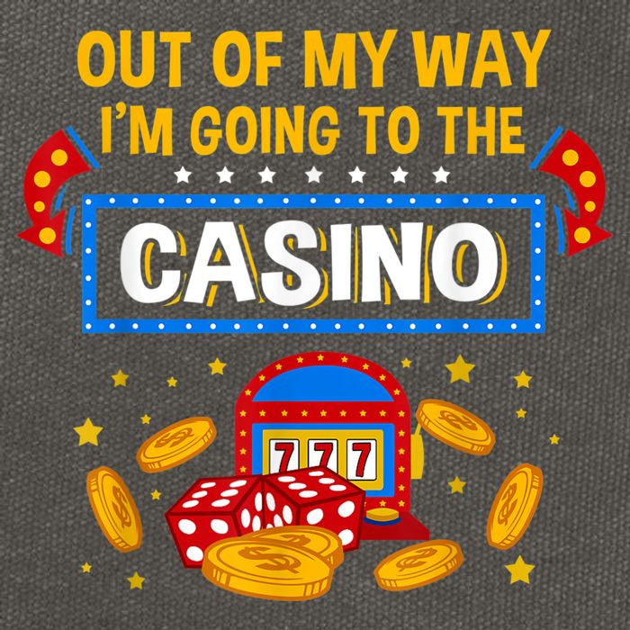 Funny Casino Design For Men Women Casino Gambler Gambling Cotton Canvas Backpack