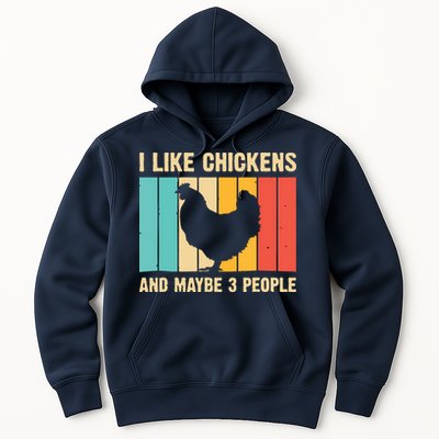 Funny Chicken Design Chicken Lover Men Women Farmers Life Hoodie