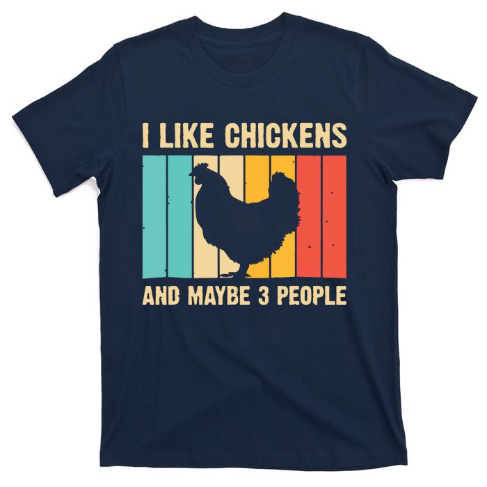 Funny Chicken Design Chicken Lover Men Women Farmers Life T-Shirt