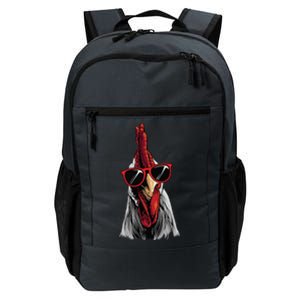 Funny Chicken Design For Men Women Rooster Chicken Lovers Daily Commute Backpack