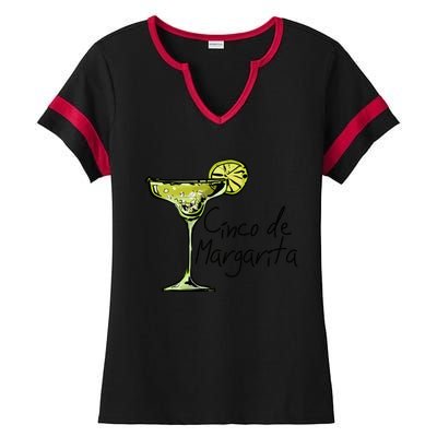 Funny Cinco De Mayo, Cinco De Drinko Ladies Halftime Notch Neck Tee