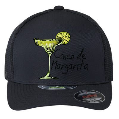 Funny Cinco De Mayo, Cinco De Drinko Flexfit Unipanel Trucker Cap