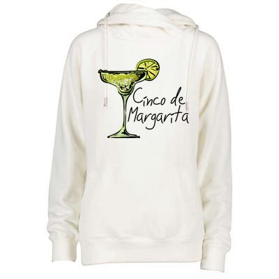 Funny Cinco De Mayo, Cinco De Drinko Womens Funnel Neck Pullover Hood