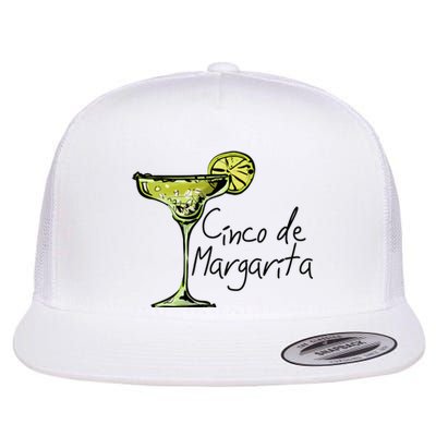 Funny Cinco De Mayo, Cinco De Drinko Flat Bill Trucker Hat