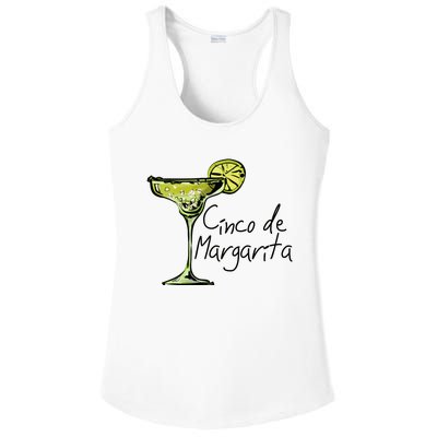 Funny Cinco De Mayo, Cinco De Drinko Ladies PosiCharge Competitor Racerback Tank