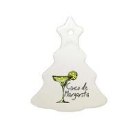 Funny Cinco De Mayo, Cinco De Drinko Ceramic Tree Ornament