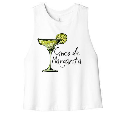 Funny Cinco De Mayo, Cinco De Drinko Women's Racerback Cropped Tank