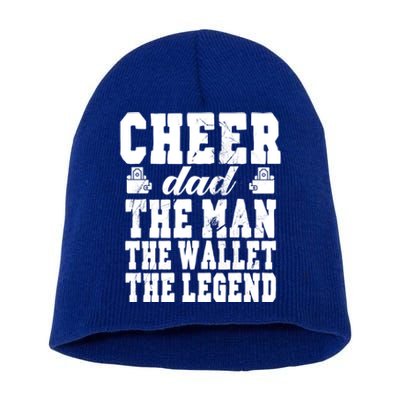 Funny Cheerleader Dad Wallet Legend Cheer Dad Gift Short Acrylic Beanie