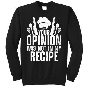 Funny Chef Design Cooking Lover Culinary Cook Sweatshirt