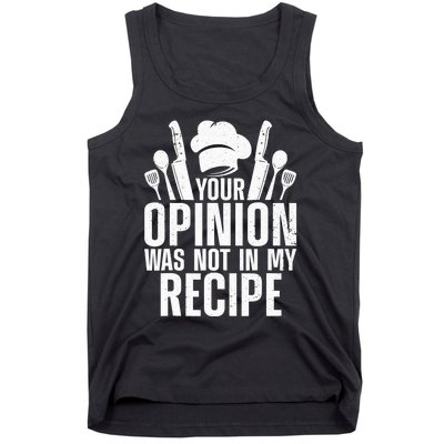 Funny Chef Design Cooking Lover Culinary Cook Tank Top