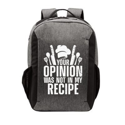Funny Chef Design Cooking Lover Culinary Cook Vector Backpack