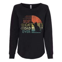 Funny Cat Daddy Fathers Day Cat Best Cat Dad Ever Womens California Wash Sweatshirt