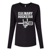 Funny Culinary Design For Men Women Chef Cook Culinary Lover Womens Cotton Relaxed Long Sleeve T-Shirt