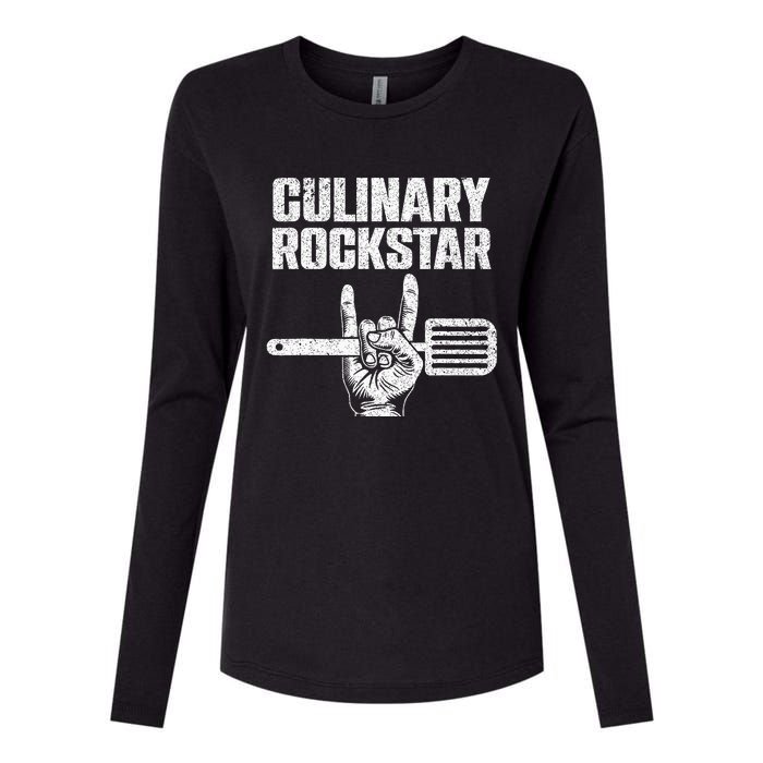 Funny Culinary Design For Men Women Chef Cook Culinary Lover Womens Cotton Relaxed Long Sleeve T-Shirt