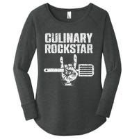 Funny Culinary Design For Men Women Chef Cook Culinary Lover Women's Perfect Tri Tunic Long Sleeve Shirt