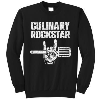 Funny Culinary Design For Men Women Chef Cook Culinary Lover Tall Sweatshirt