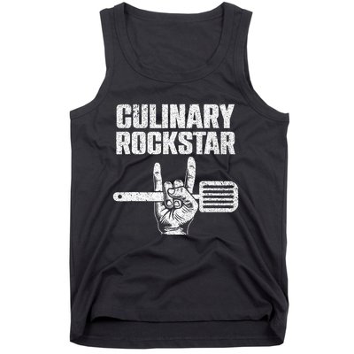 Funny Culinary Design For Men Women Chef Cook Culinary Lover Tank Top