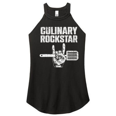 Funny Culinary Design For Men Women Chef Cook Culinary Lover Women's Perfect Tri Rocker Tank