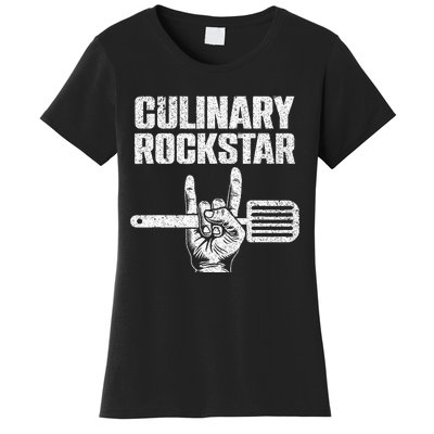 Funny Culinary Design For Men Women Chef Cook Culinary Lover Women's T-Shirt