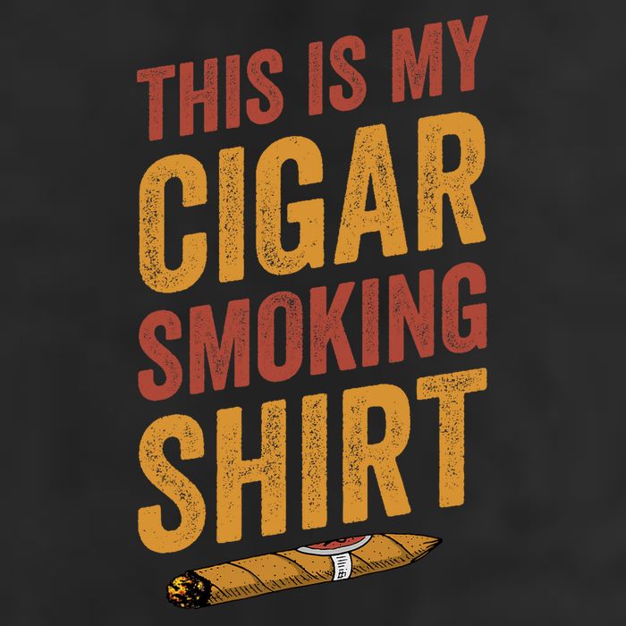 For Cigar Dad This Is My Cigar Smoking Cool Comfort Performance Bucket Hat