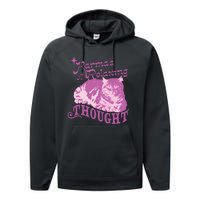 Funny Cat Design Karma Is A Relaxing Performance Fleece Hoodie