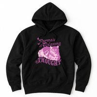 Funny Cat Design Karma Is A Relaxing Hoodie