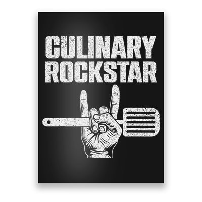 Funny Culinary Design For Women Chef Cook Culinary Lover Poster