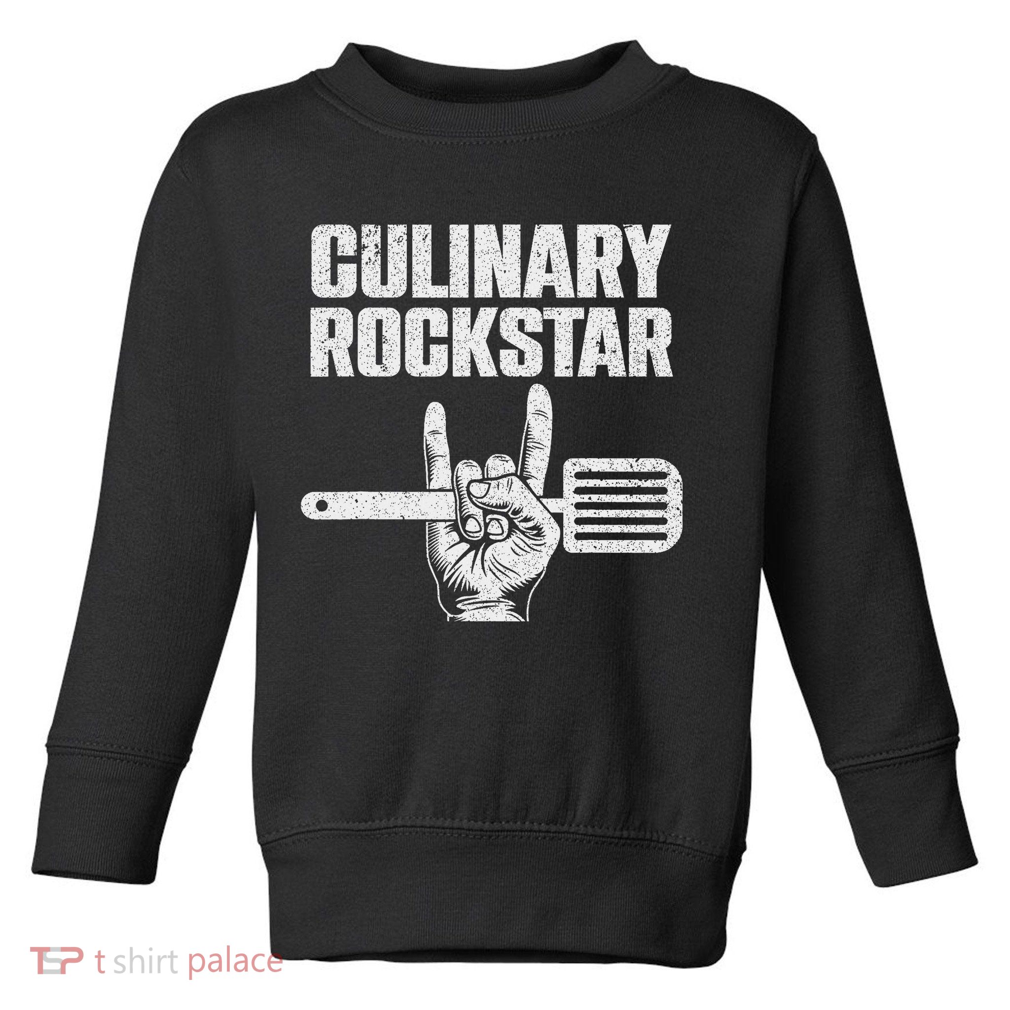 Funny Culinary Design For Women Chef Cook Culinary Lover Toddler Sweatshirt