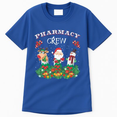 Funny Christmas Design Gift Idea Pharmacy Crew Xmas Holiday Gift Tall T-Shirt