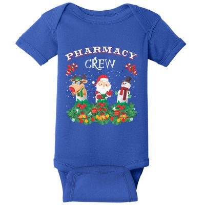 Funny Christmas Design Gift Idea Pharmacy Crew Xmas Holiday Gift Baby Bodysuit