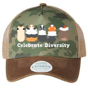 Funny Celebrate Diversity Cute Shirts For Guinea Pig Lovers Legacy Tie Dye Trucker Hat