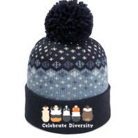 Funny Celebrate Diversity Cute Shirts For Guinea Pig Lovers The Baniff Cuffed Pom Beanie