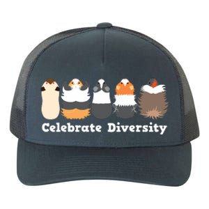 Funny Celebrate Diversity Cute Shirts For Guinea Pig Lovers Yupoong Adult 5-Panel Trucker Hat