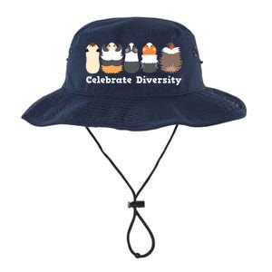 Funny Celebrate Diversity Cute Shirts For Guinea Pig Lovers Legacy Cool Fit Booney Bucket Hat