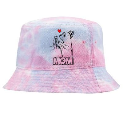 Funny Chihuahua Dog Mom Gift Tie-Dyed Bucket Hat