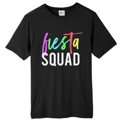 Funny Cinco De Mayo Fiesta Squad Design For Parties Funny Tall Fusion ChromaSoft Performance T-Shirt