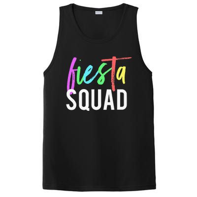 Funny Cinco De Mayo Fiesta Squad Design For Parties Funny PosiCharge Competitor Tank